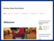 Tablet Screenshot of emmergreenpreschool.org.uk